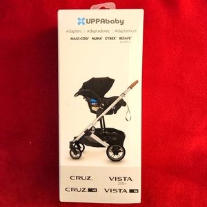 EUC UPPAbaby Adapters for Maxi-Cosi, Nuna, Cybex, BeSafe